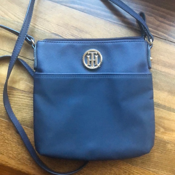 blue crossover bag